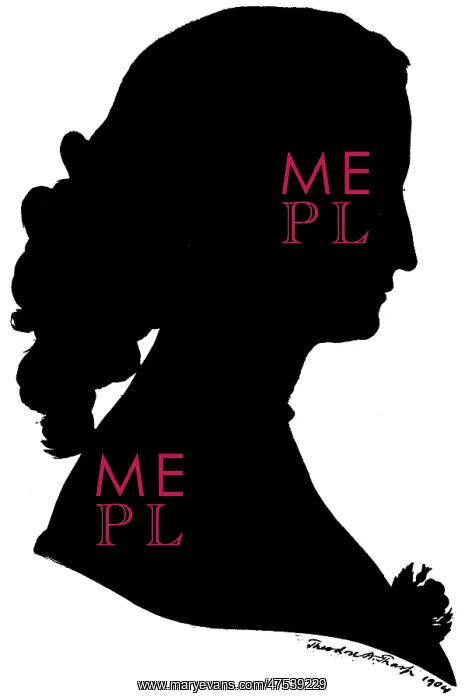 : Empress Eugenie in silhouette : Empress Eugenie in silhouette