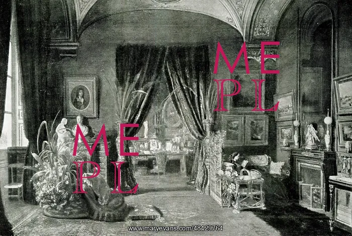 : Empress Eugenie's office, Tuileries Palace, Paris : Empress Eugenie's office, Tuileries Palace, Paris
