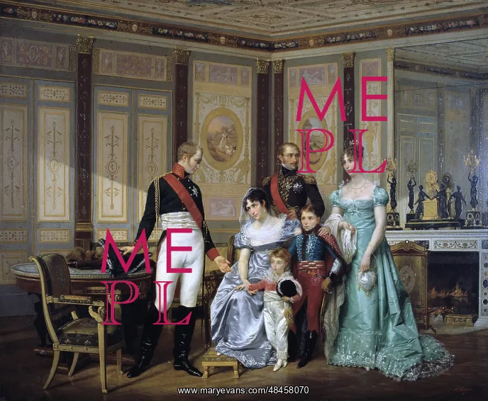 : Empress Josephine Receiving Emperor Alexander : Empress Josephine Receiving Emperor Alexander