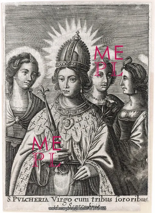 : EMPRESS SAINT PULCHERIA : EMPRESS SAINT PULCHERIA