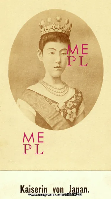 : Empress Shoken, ca. 1880 : Empress Shoken, ca. 1880