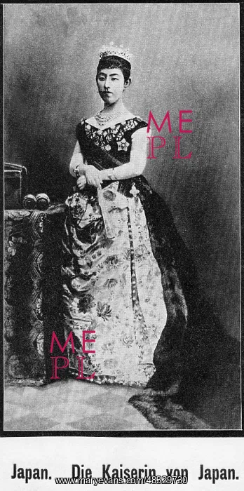: Empress Shoken, ca. 1880 : Empress Shoken, ca. 1880