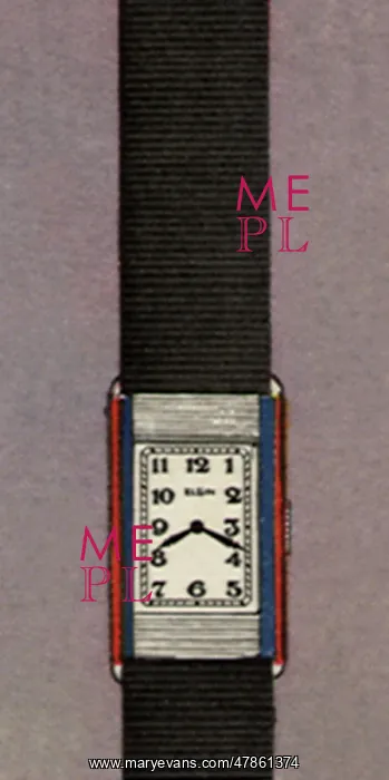 : Enameled Watch : Enameled Watch