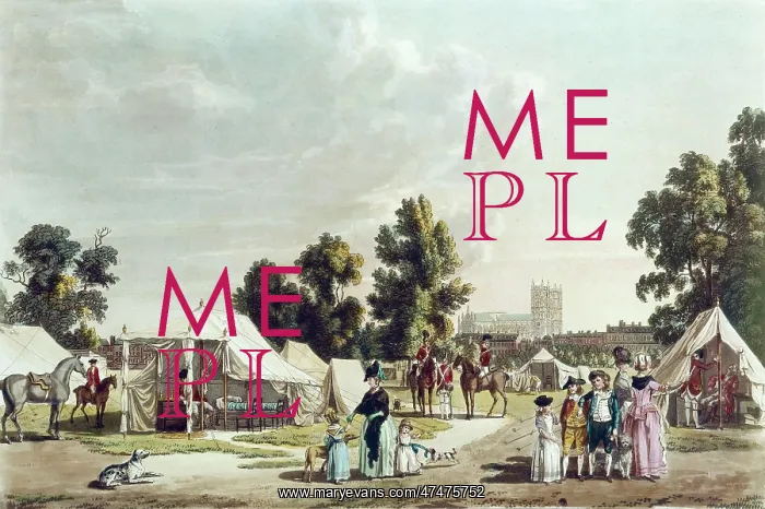 : The Encampment in St James's Park, 1780 : The Encampment in St James's Park, 1780