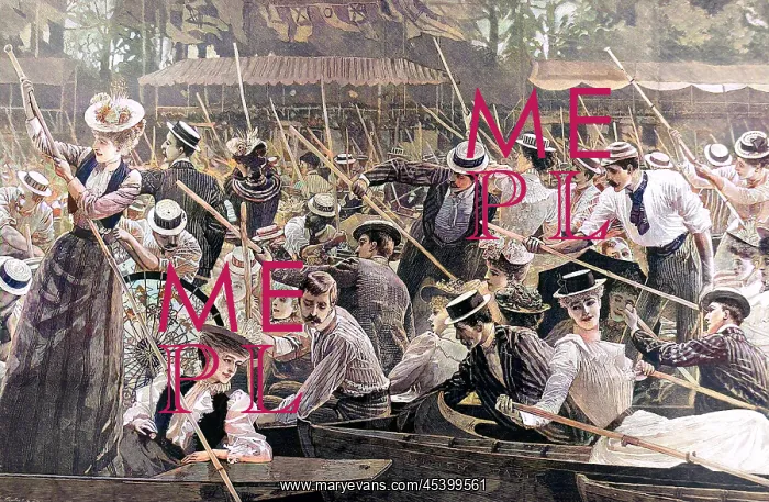 : The End of the Henley Regatta, 1893 : The End of the Henley Regatta, 1893