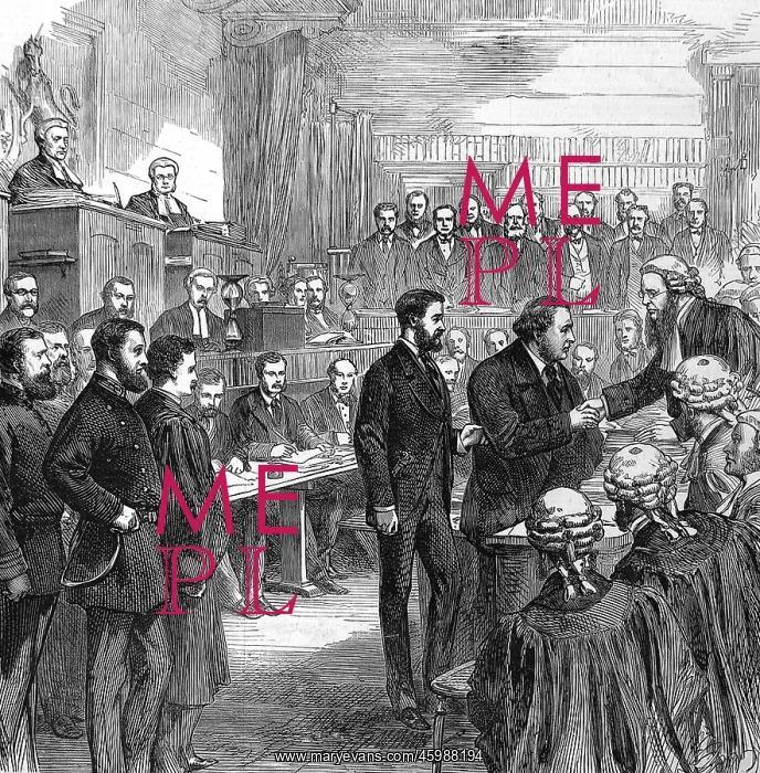 : The end of the Tichborne trial 1874 : The end of the Tichborne trial 1874