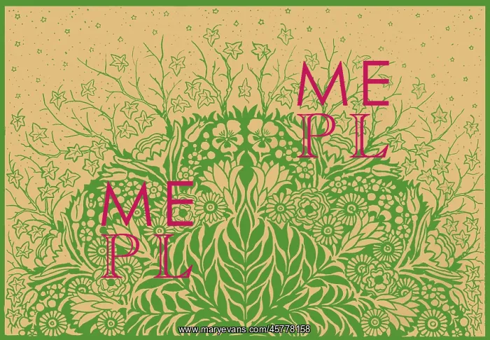 : Endpapers by Molly McArthur for Mumbudget by Helen Simpson : Endpapers by Molly McArthur for Mumbudget by Helen Simpson