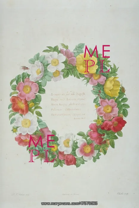 : Endpiece wreath : Endpiece wreath
