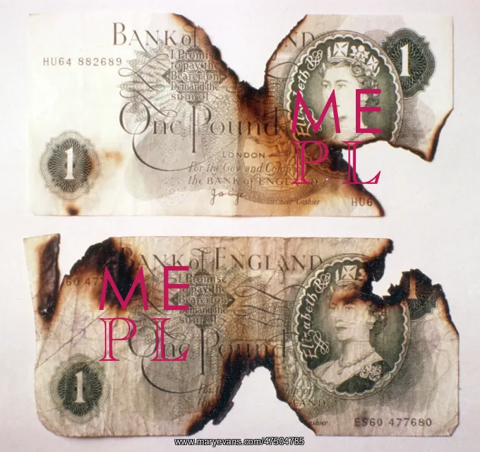 : Enfield poltergeist case- burnt money : Enfield poltergeist case- burnt money