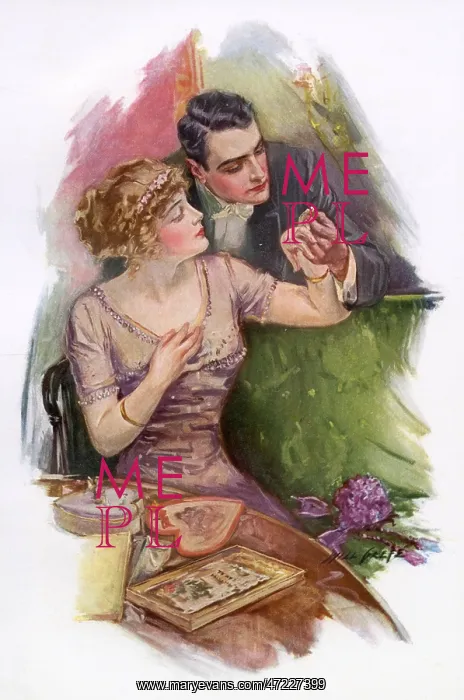  : ENGAGED WITH A RING