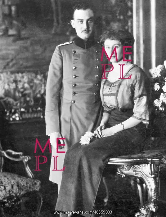: Engagement of Ernst August of Brunswick and : Engagement of Ernst August of Brunswick and