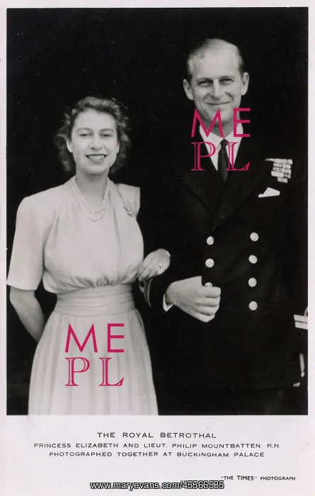 : Engagement of Princess Elizabeth and Philip Mountbatten : Engagement of Princess Elizabeth and Philip Mountbatten