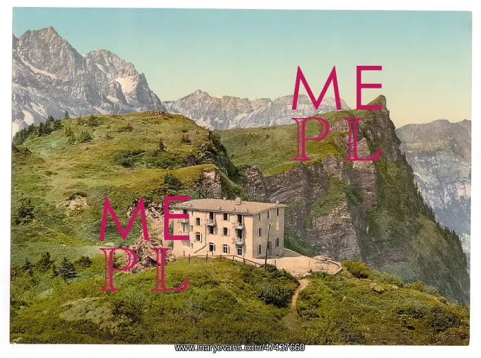 : Engelberg Valley, Hotel Trubsee, Bernese Oberland, Switzerla : Engelberg Valley, Hotel Trubsee, Bernese Oberland, Switzerla