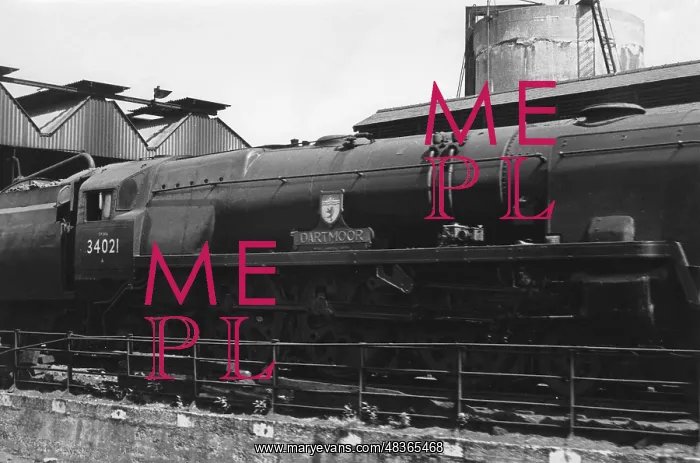 : Engine at Bournemouth Locomotive Shed : Engine at Bournemouth Locomotive Shed
