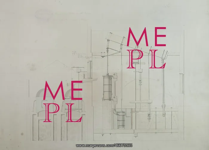 : Engine and cross-sections of the boilers, Regulator Mill Co : Engine and cross-sections of the boilers, Regulator Mill Co