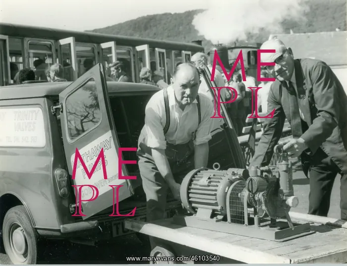 : Engine test of machinery by Lawrence Hathaway : Engine test of machinery by Lawrence Hathaway