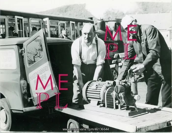 : Engine test of machinery by Lawrence Hathaway : Engine test of machinery by Lawrence Hathaway