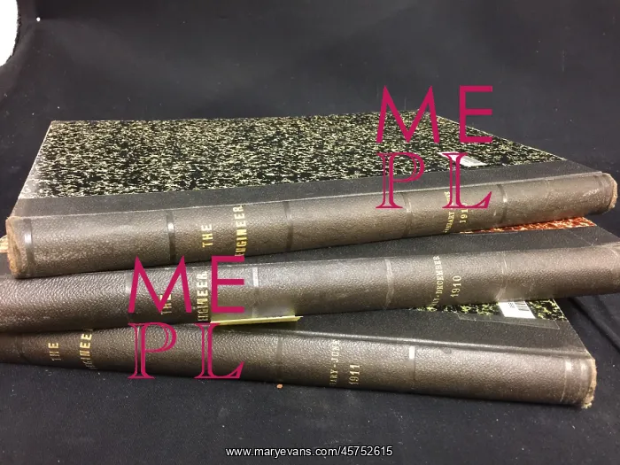 : The Engineer, three bound volumes, 1910-1911 : The Engineer, three bound volumes, 1910-1911