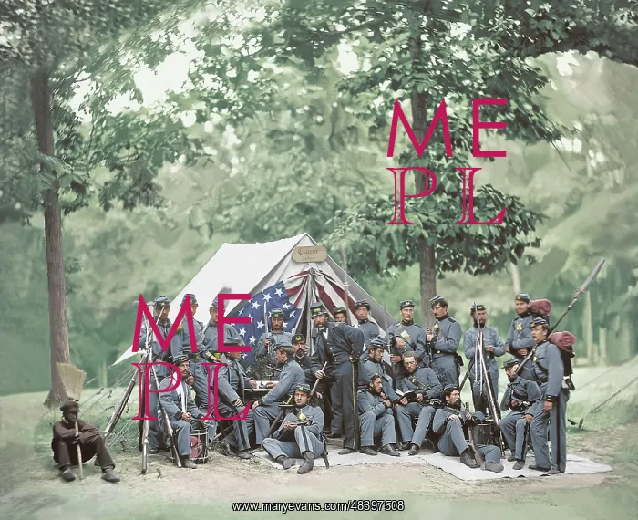 : Engineer camp, 8th N.Y. State Militia, American Civil War : Engineer camp, 8th N.Y. State Militia, American Civil War