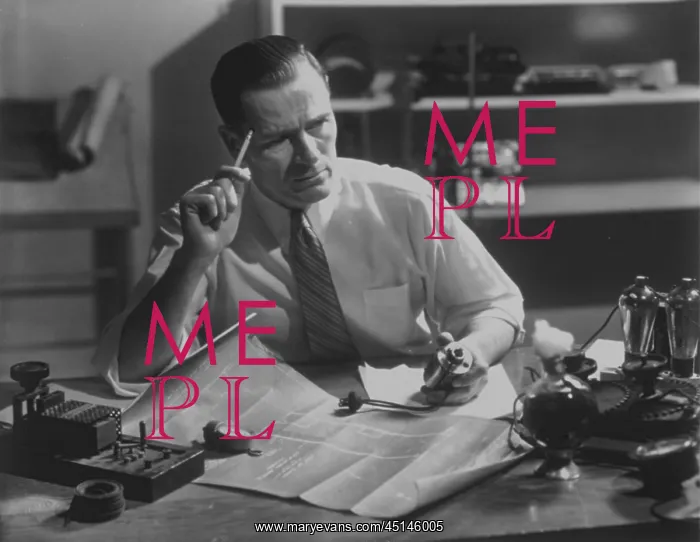 : Engineer At His Desk : Engineer At His Desk