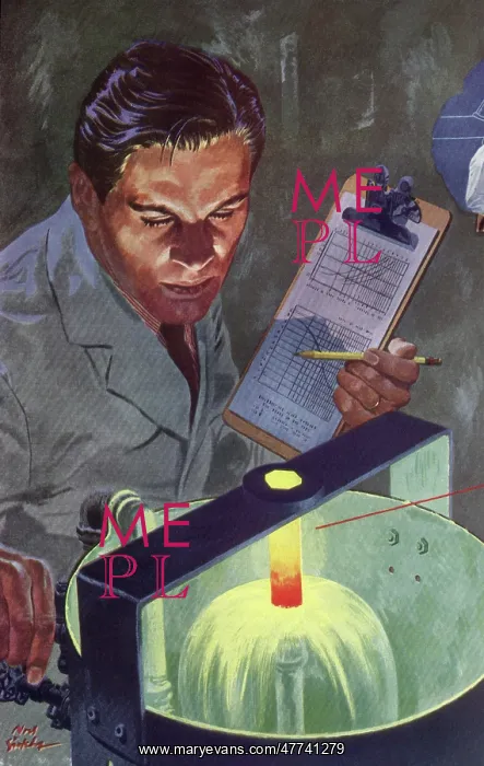  : Engineer Testing Metal