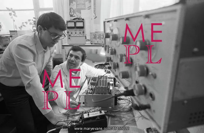 : Engineers A. Blizgarev and V. Kolesnikov : Engineers A. Blizgarev and V. Kolesnikov