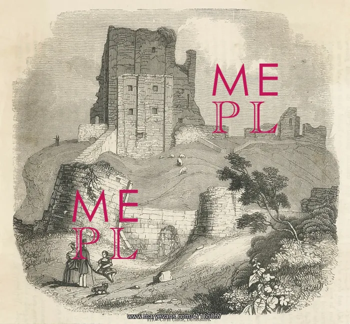  : ENGLAND / CORFE CASTLE1845