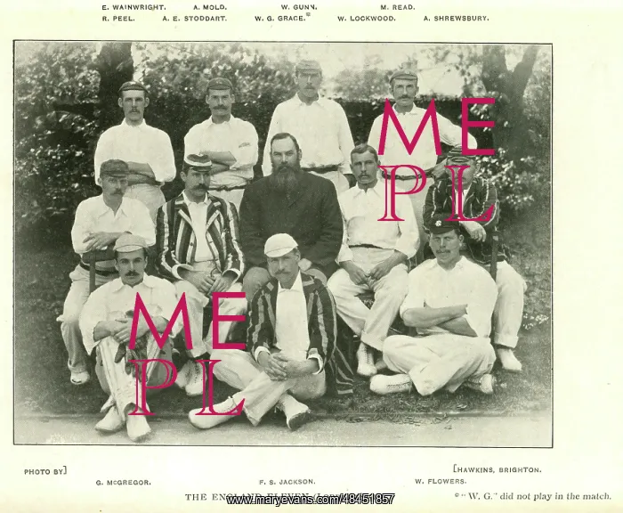 : England Cricket Team, Lord's, 1893 : England Cricket Team, Lord's, 1893