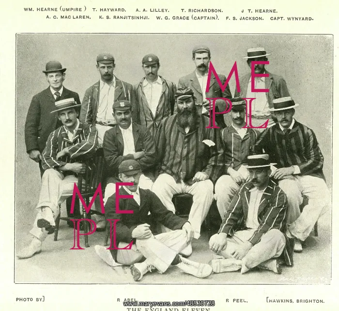  : England Cricket Team, Lord's, 1896