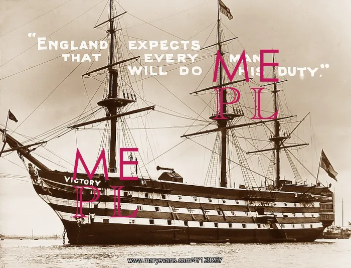  : England expects that every man will do his duty, HMS Victory