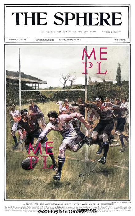 : England rugby victory 1914 : England rugby victory 1914