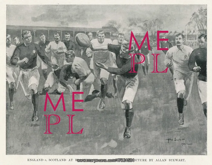  : England V Scotland 1901