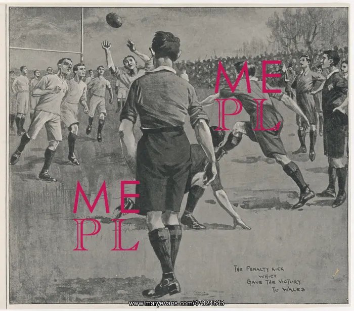 : ENGLAND VS WALES 1902 : ENGLAND VS WALES 1902