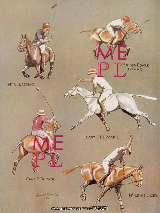 : England's Polo Team, 1930 : England's Polo Team, 1930