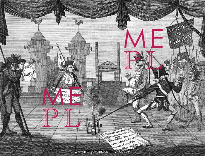 : ENGLISH BASTILLE SATIRE : ENGLISH BASTILLE SATIRE