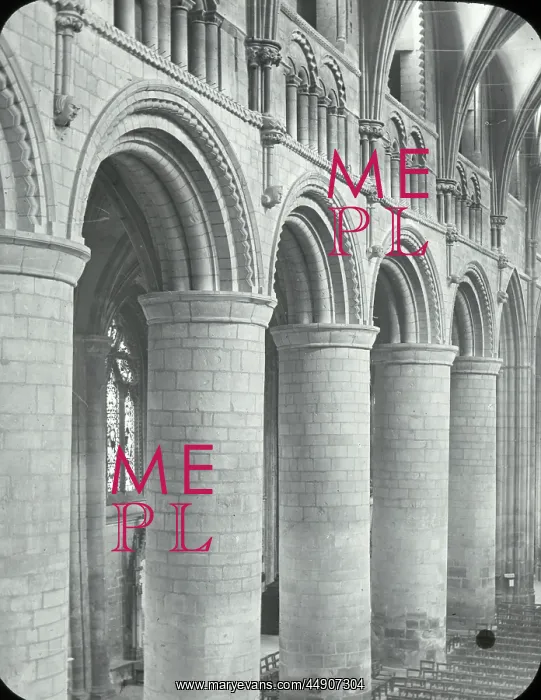 : English Cathedrals - Gloucester - the Nave : English Cathedrals - Gloucester - the Nave