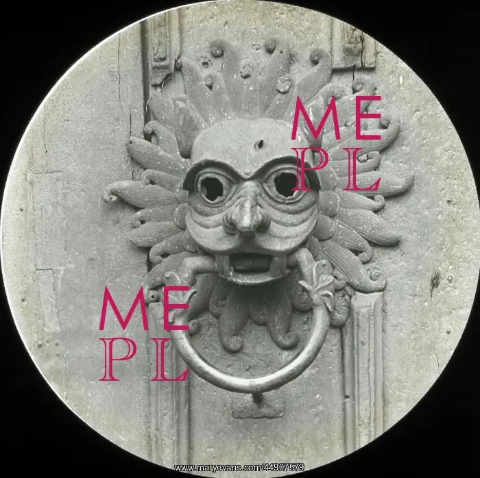 : English Cathedrals - Knocker, Durham Cathedral : English Cathedrals - Knocker, Durham Cathedral