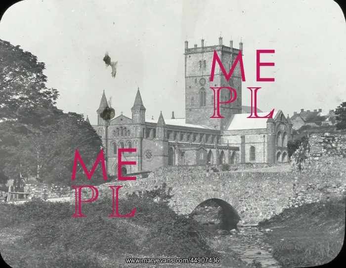 : English Cathedrals - St Davids - the south West : English Cathedrals - St Davids - the south West