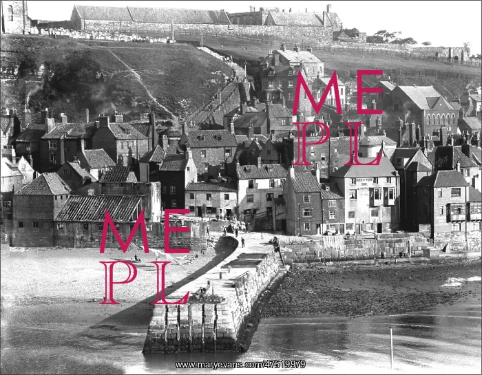 : English coastal village : English coastal village