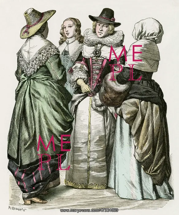 : English Costume 1640 : English Costume 1640
