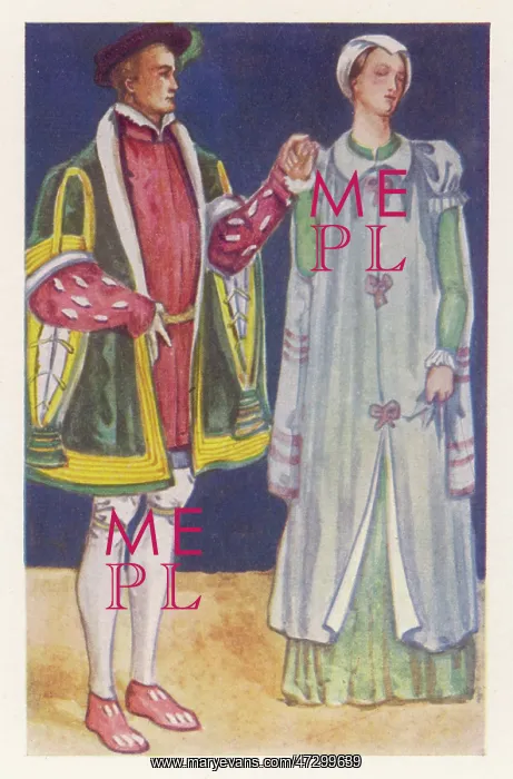 : English Couple 1550 : English Couple 1550
