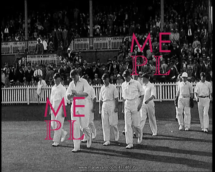 : The English Cricket Team Coming Out To Play : The English Cricket Team Coming Out To Play