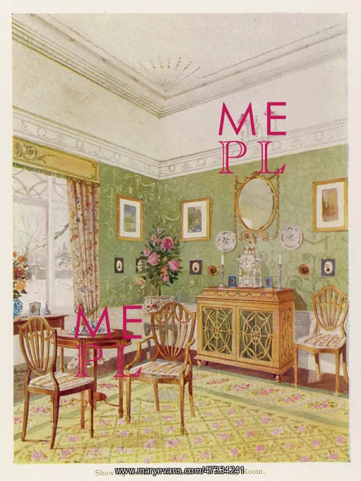  : AN ENGLISH DINING ROOM