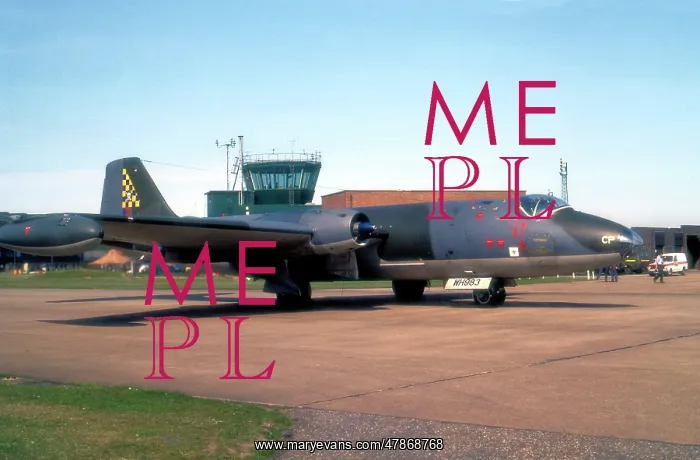 : English Electric Canberra E.15 WH983 - CP : English Electric Canberra E.15 WH983 - CP