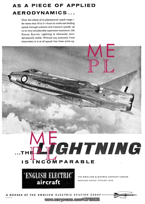 : English Electric Lightning XA847 : English Electric Lightning XA847