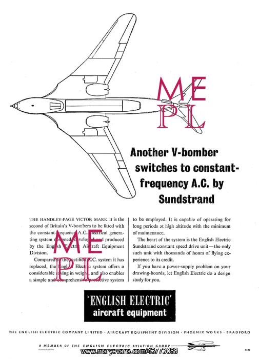 : English Electric Sundstrand Constant Frequency AC : English Electric Sundstrand Constant Frequency AC