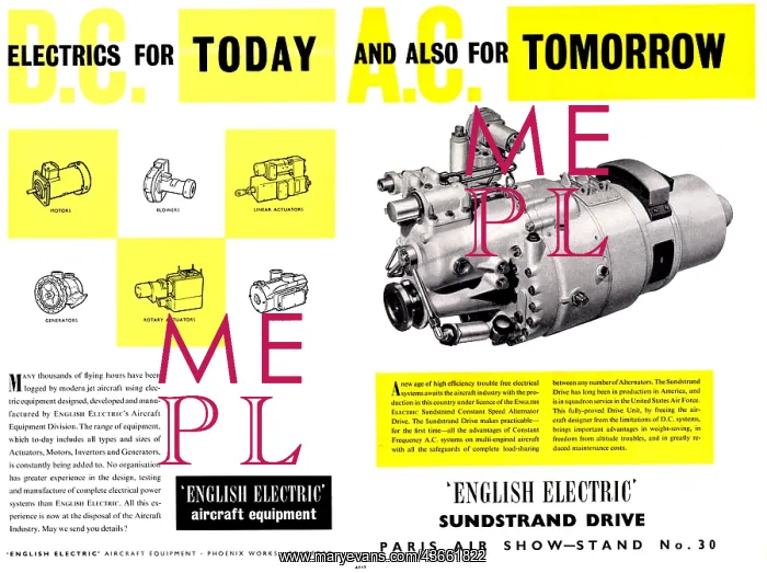 : English Electric Sundstrand Drive : English Electric Sundstrand Drive
