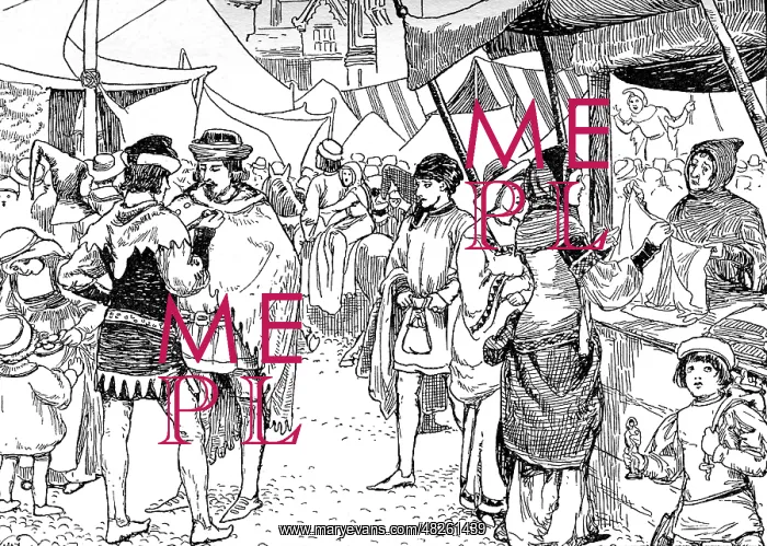 : An English fair : An English fair