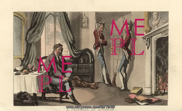 : English gentleman held captive by two Papal guards : English gentleman held captive by two Papal guards