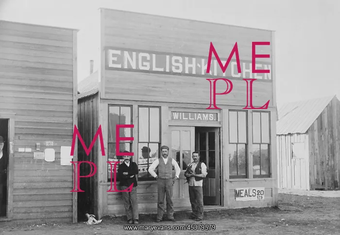 : English Kitchen restaurant sold 20 cent meals : English Kitchen restaurant sold 20 cent meals